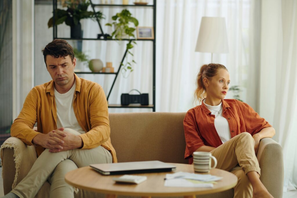 Couple Having Problems In Their Relationship